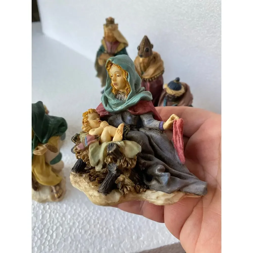 Holiday Workshop Vintage Christmas Nativity Scene 1996 Collector Edition